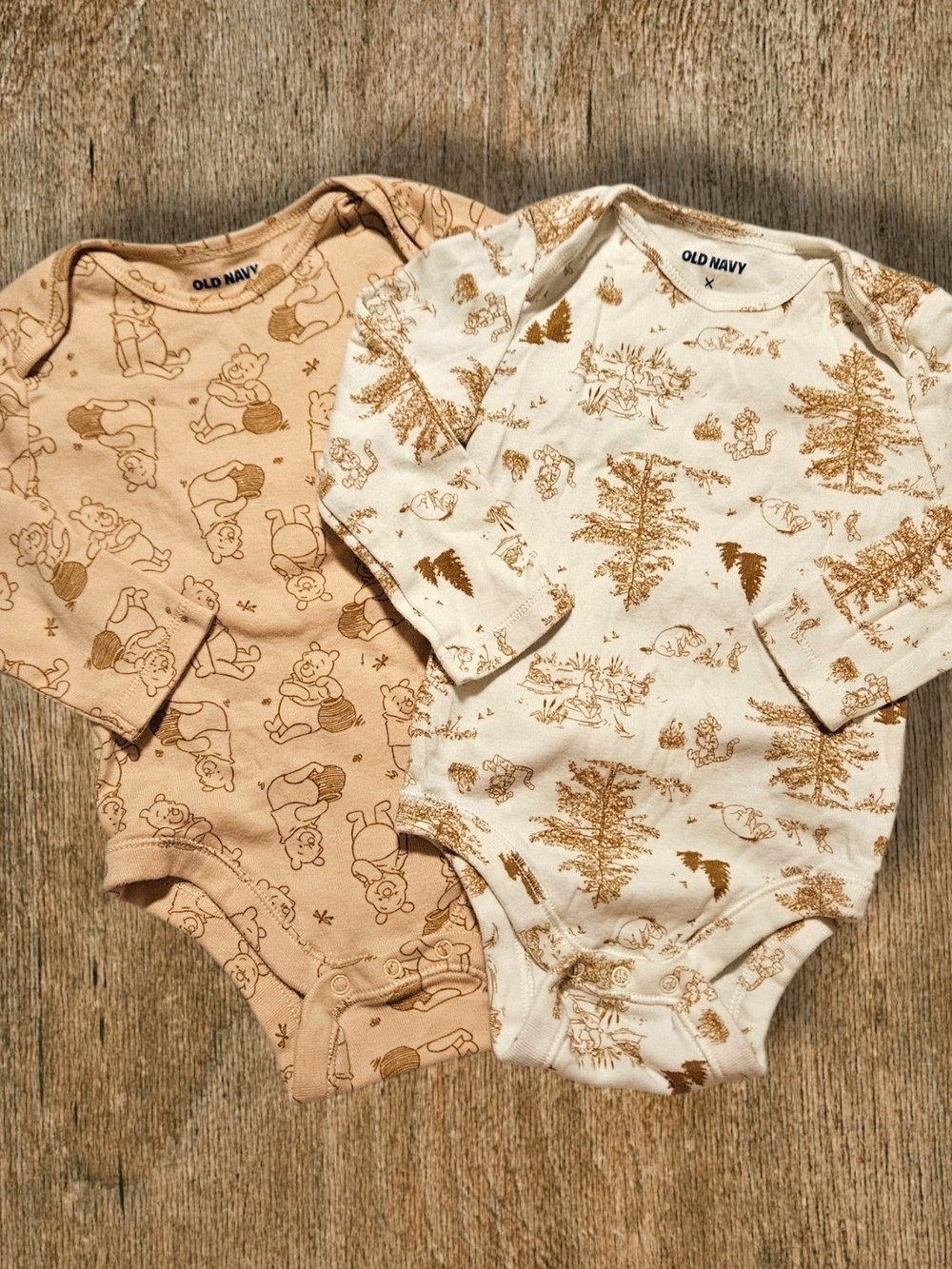 Winnie The Pooh Long Sleeve Onesie Set